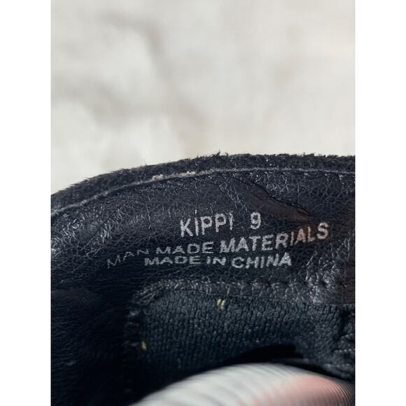 Boutique By Corky's Kippi Womens Black & Leopard Print Ankle Booties Size 9 - Picture 9 of 9